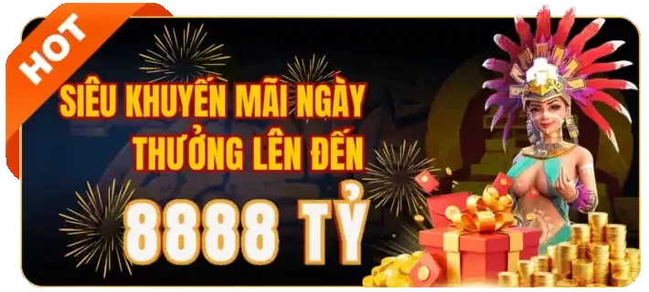Biểu tượng jackpot lớn đang nổ tung với hàng triệu đồng tiền vàng bay ra, tượng trưng cho cơ hội trúng lớn tại Kimsa88.